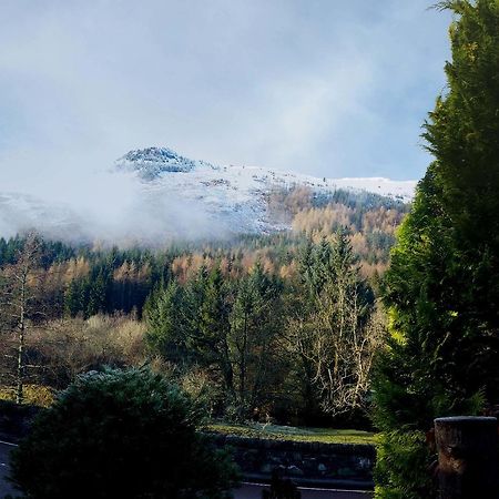 An Carraig Log Cabin Strathyre Exterior photo